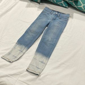 Navy Kids' Ballerina 360 6 Stretch Dip-Dye Jeggings‎ - Light Dip-Dye -